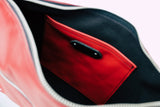 Sample Sale! Crimson MeanStreak Shoulder Bag.