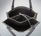 Super Expanding Tote - Leather tote bag
