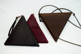 Leather Triangle Bag. Party!